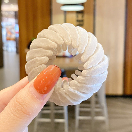 Women Hair Coiler Hairpin High Ponytail Holder