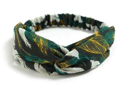 Women's Retro Printed Headband – Stylish Hair Accessory for Everyday Wear CJ