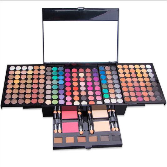194-Color Eyeshadow Palette – Matte & Pearly Finishes, Long-Lasting Professional Eye Makeup