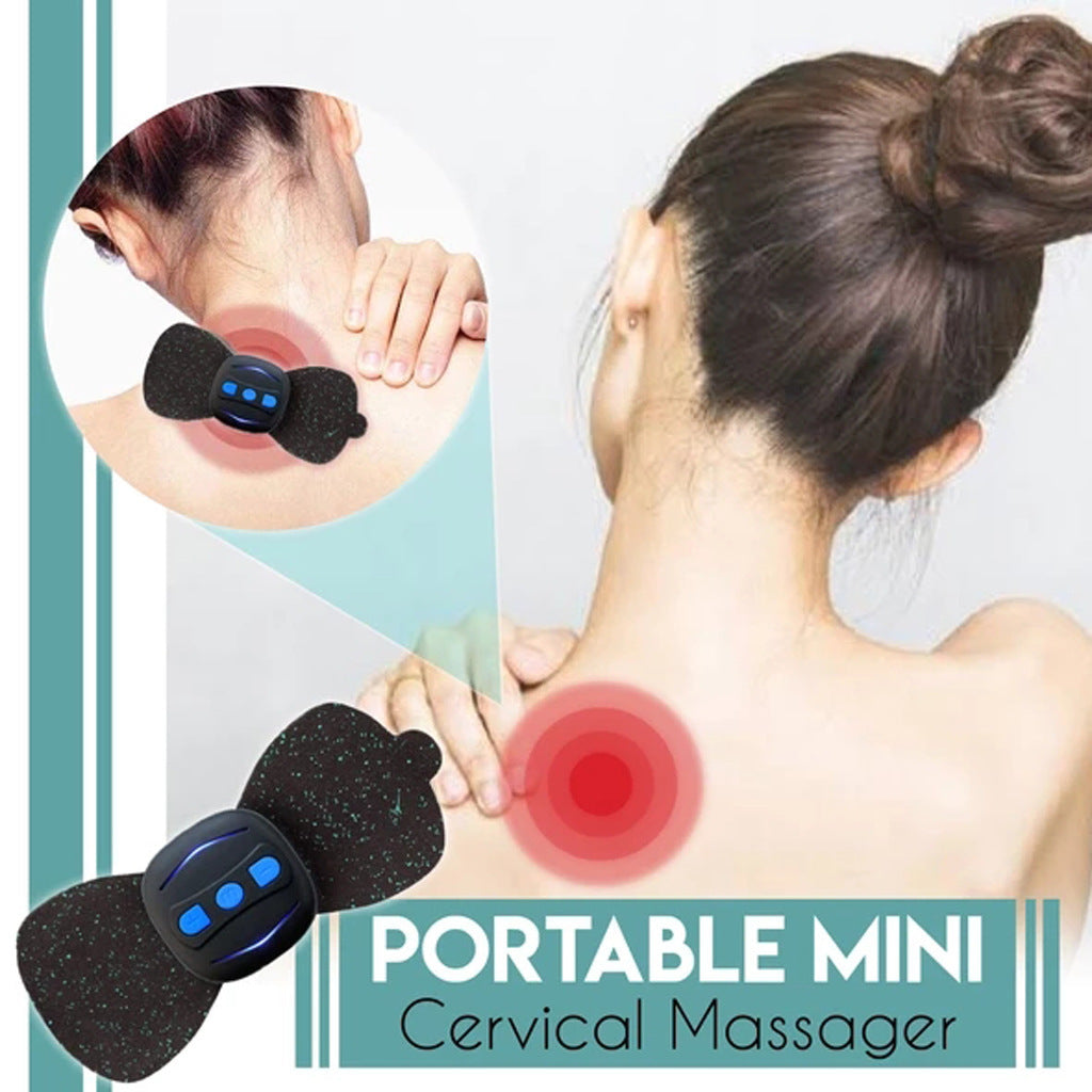 Portable Mini Neck Massager – Rechargeable Cervical Physiotherapy Stick for Pain Relief CJ