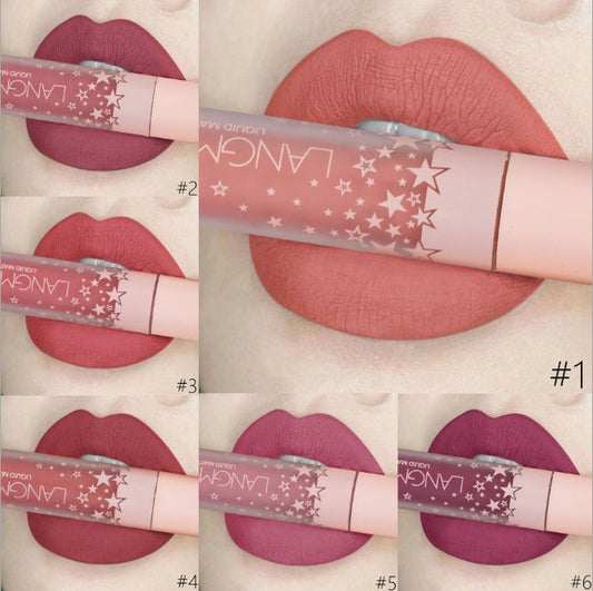 Matte Lipstick Set – Waterproof Long-Lasting Velvet Finish CJ