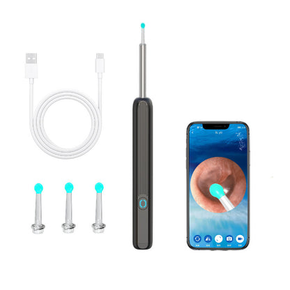 Wireless Smart HD Endoscope Ear Pick – Luminous Ear Cleaning Tool