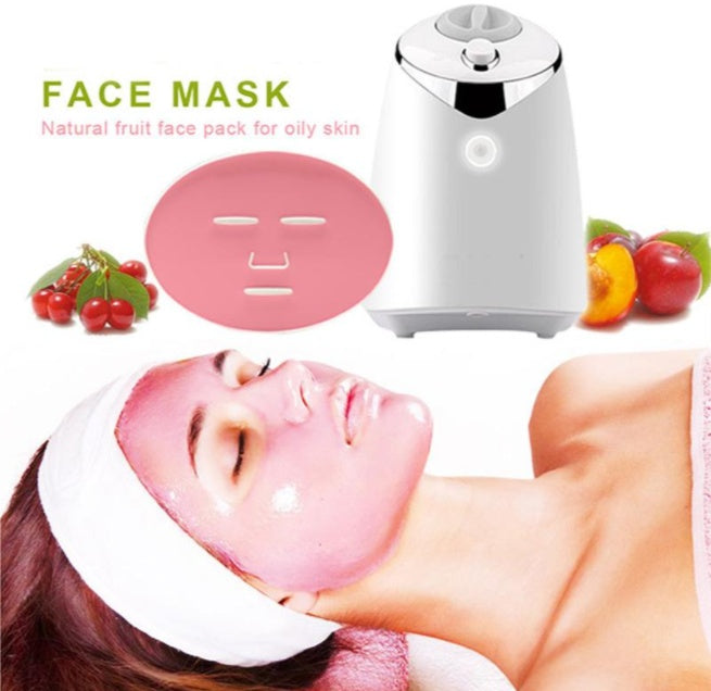 DIY Face Mask Maker Machine – Automatic Collagen & Fruit Facial Treatment for Home Spa Care CJ