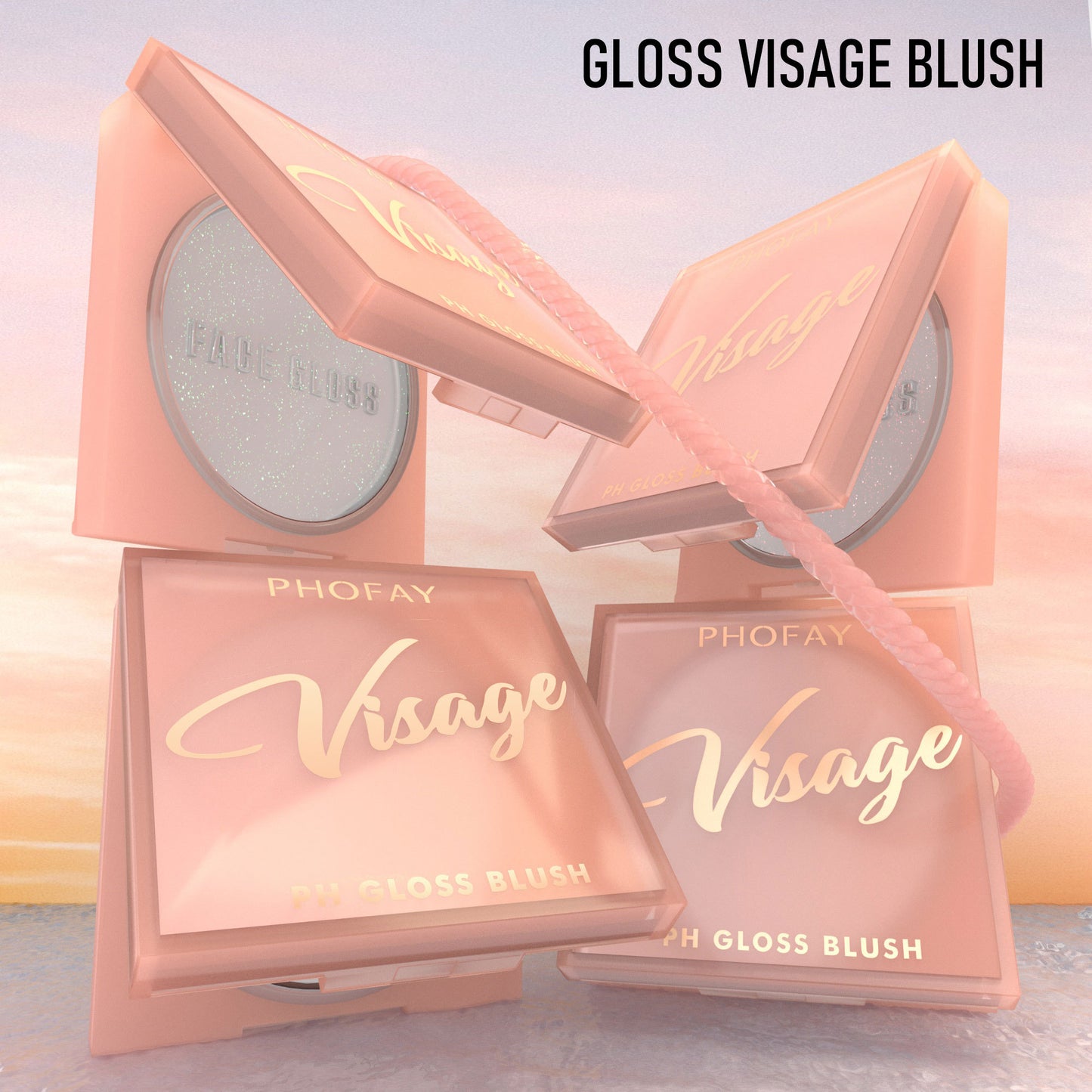 PHOFAY Gloss Visage Blush – Radiant Face Color