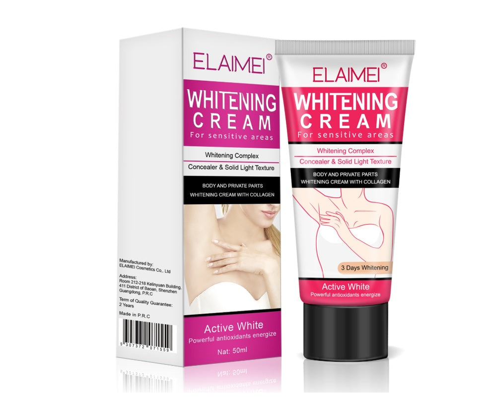 His Majesty Whitening Body Cream – Instant Brightening & Smooth Finish for Radiant Skin CJ