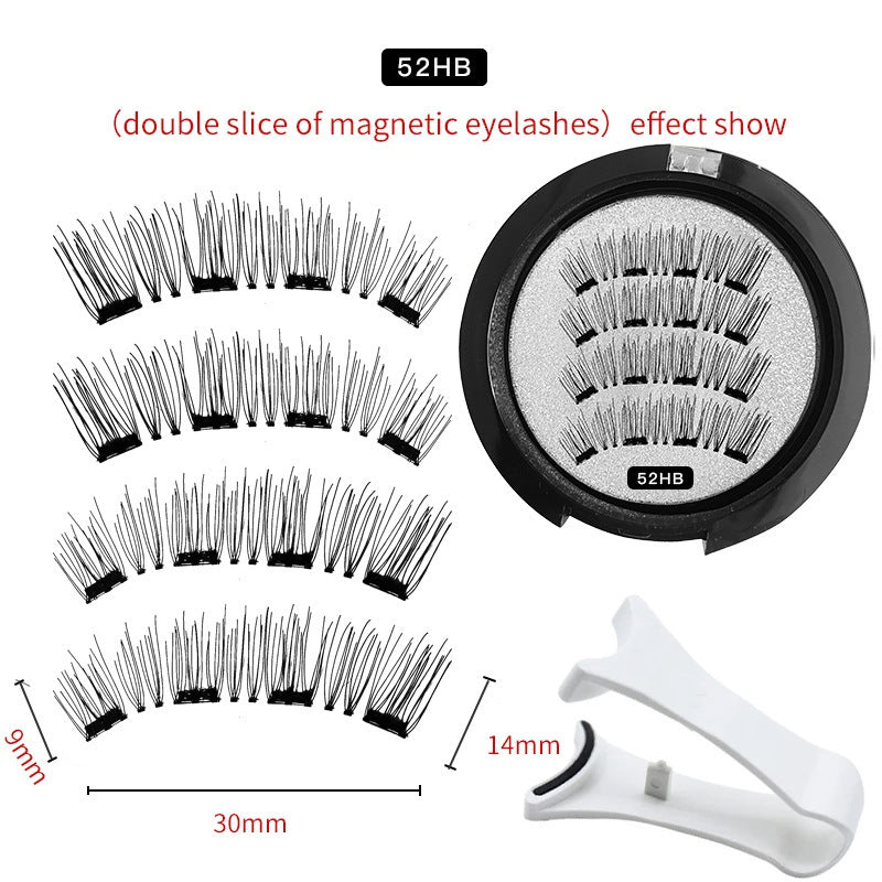 Magnetic False Eyelashes – Supernatural Look, Reusable Lashes