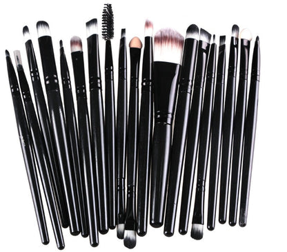 Makeup Brush Set – Loose Powder, Blush & Eyeshadow Brushes for Professional and Daily Use CJ