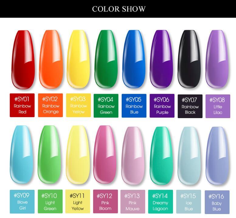 15g Nail Colored Crystal Extension Glue – Durable & Easy Application