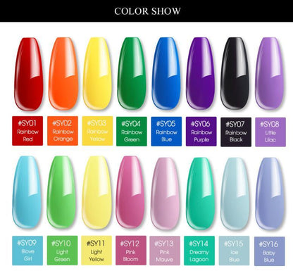 15g Nail Colored Crystal Extension Glue – Durable & Easy Application