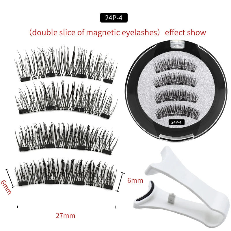 Magnetic False Eyelashes – Supernatural Look, Reusable Lashes