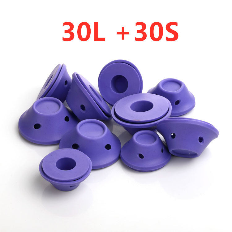 Soft Silicone Hair Rollers – Magic No-Heat Curling Hair Styling Tool CJ