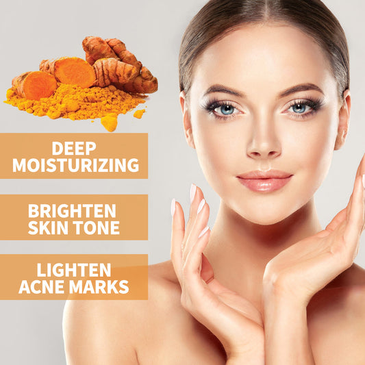 Turmeric Facial Oil – Dilutes Smallpox Scars, Refreshing & Oil Control