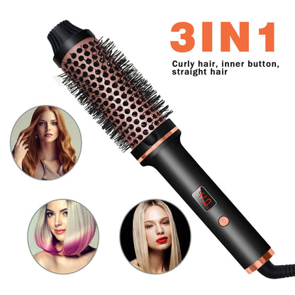 Multifunctional Hair Curler and Straightening Comb – Portable Household Hair Styling Tool