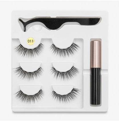 Magnetic False Eyelashes – Fashionable Pair with Secure Hold CJ