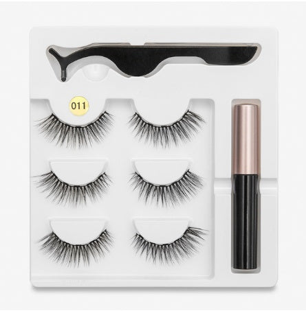 Magnetic False Eyelashes – Fashionable Pair with Secure Hold CJ