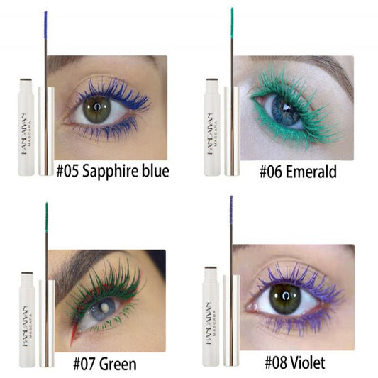 Color Mascara for Thick Curls – Long-Lasting Volume and Lift