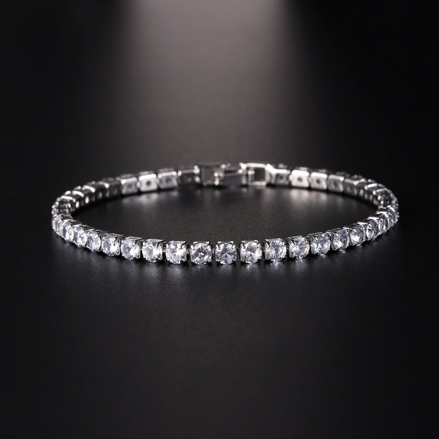 Hip Hop 4.0 Micro Set Zircon Tennis Bracelet – Men's & Women's Fashion Jewelry CJ