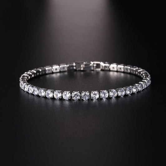 Hip Hop 4.0 Micro Set Zircon Tennis Bracelet – Men's & Women's Fashion Jewelry CJ