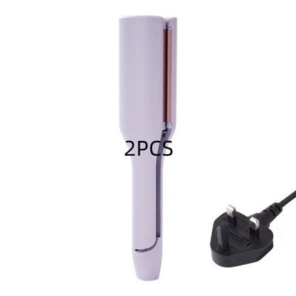 32mm Deep Wave Hair Curling Iron – 4 Temperature Settings, Fast Heating Crimping Styler for All Hair Types