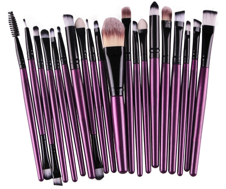 Makeup Brush Set – Loose Powder, Blush & Eyeshadow Brushes for Professional and Daily Use CJ