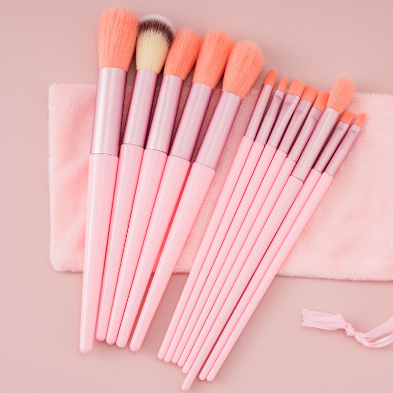 13-Piece Makeup Brush Set – Foundation, Concealer, Blush & Eyeshadow Brushes CJ