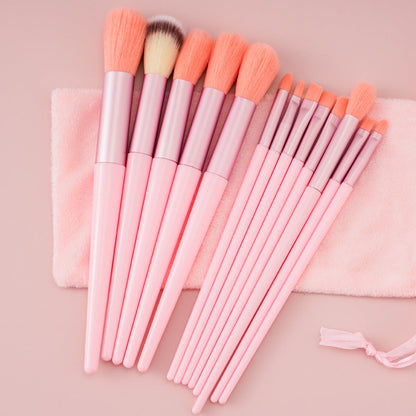 13-Piece Makeup Brush Set – Foundation, Concealer, Blush & Eyeshadow Brushes CJ