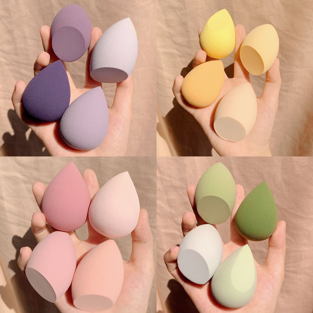 Makeup Egg Box – Beauty Blender Sponges Set with Storage Case CJ