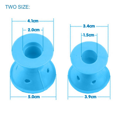 Soft Silicone Hair Rollers – Magic No-Heat Curling Hair Styling Tool CJ