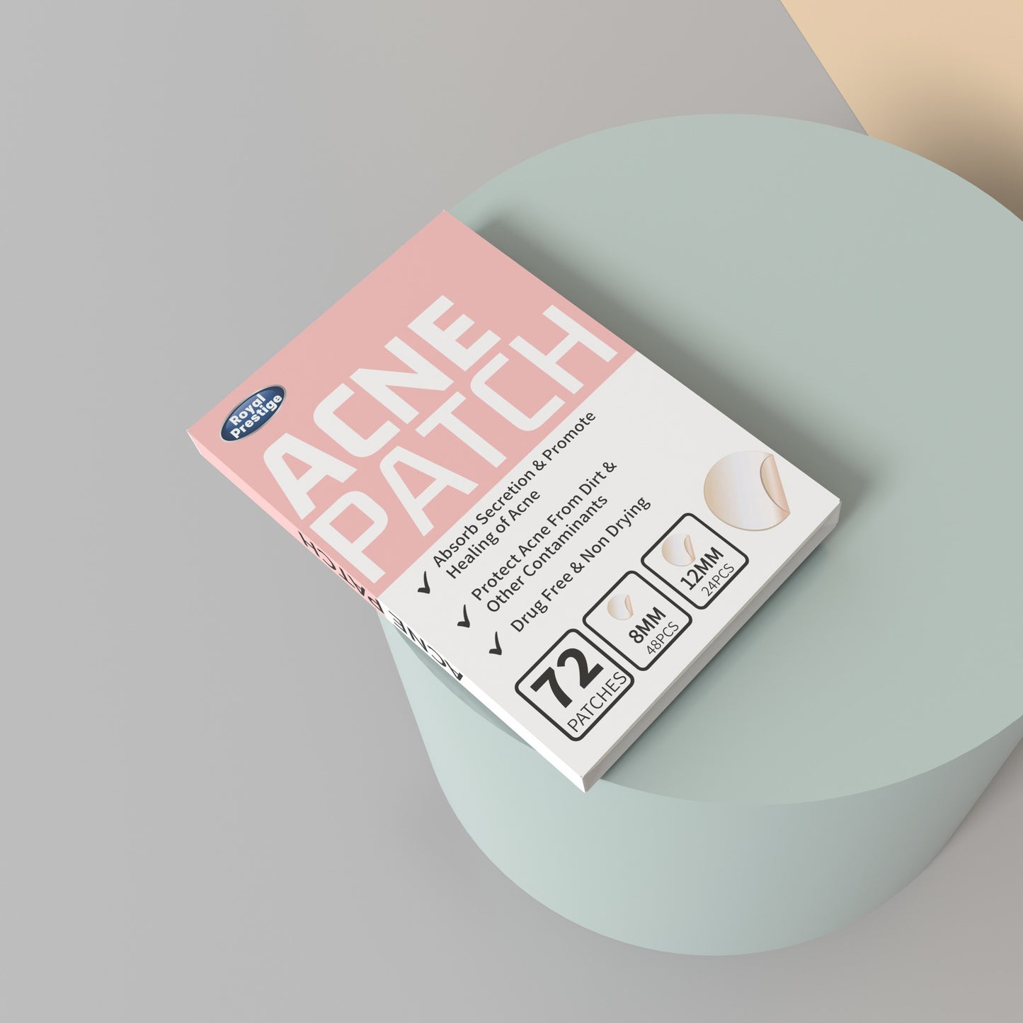 Salicylate 72-Piece Acne Patch – Spot Treatment with Paste Particles