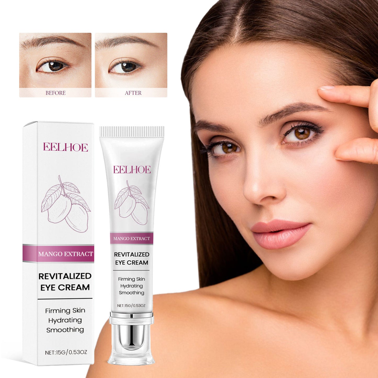 Mango Eye Cream – Fades Wrinkles & Smooths Fishtail Lines