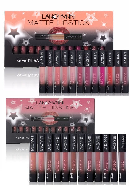 Matte Lipstick Set – Waterproof Long-Lasting Velvet Finish CJ