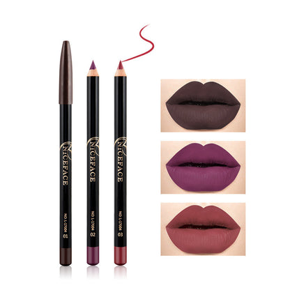 NICEFACE Nude Matte Lipstick Pencil – Long-Lasting Smooth Lip Color