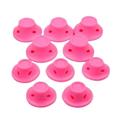 Soft Silicone Hair Rollers – Magic No-Heat Curling Hair Styling Tool CJ