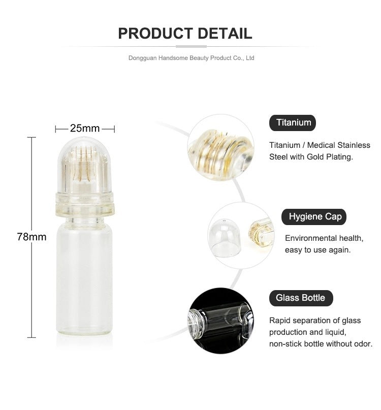 Gold Microneedle Device – Skin Rejuvenation & Collagen Boost