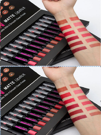 Matte Lipstick Set – Waterproof Long-Lasting Velvet Finish CJ