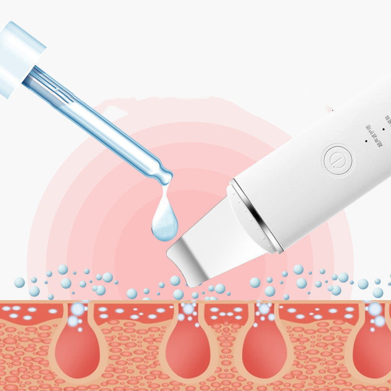 Ultrasonic Facial Cleanser – Peeling Machine for Blackhead and Deep Pore Removal CJ
