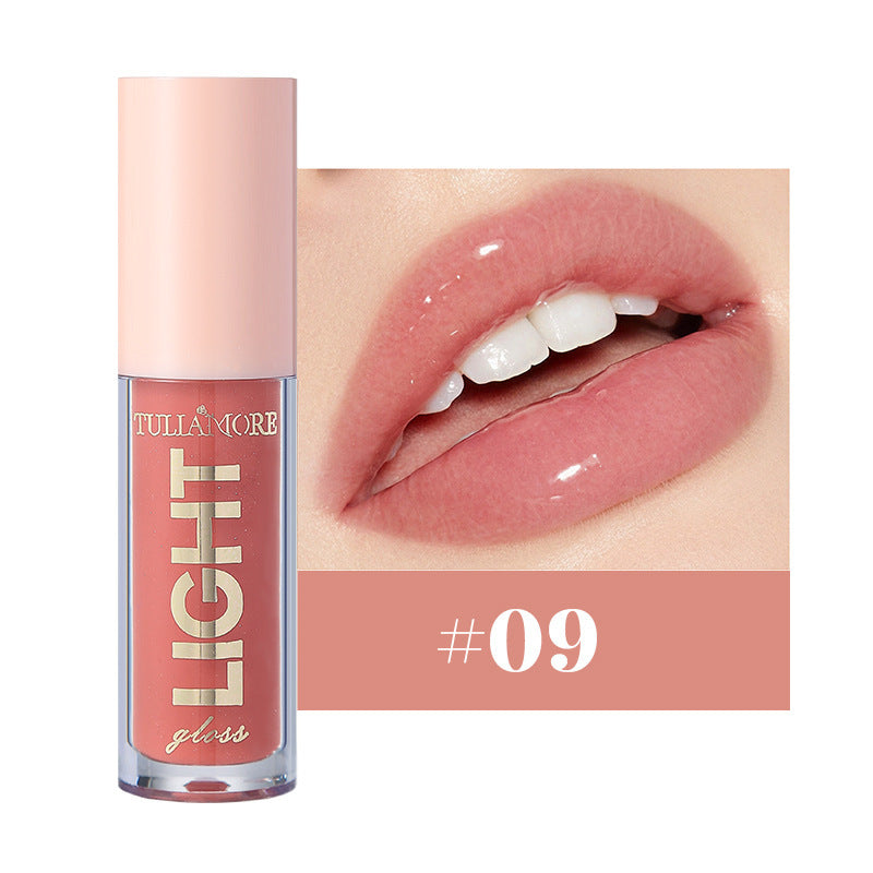 Nourishing Moisturizing Candy Mirror Lip Gloss – Pearlescent Shine Finish
