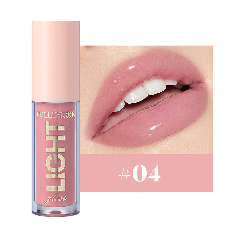 Nourishing Moisturizing Candy Mirror Lip Gloss – Pearlescent Shine Finish