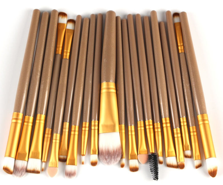 Makeup Brush Set – Loose Powder, Blush & Eyeshadow Brushes for Professional and Daily Use CJ