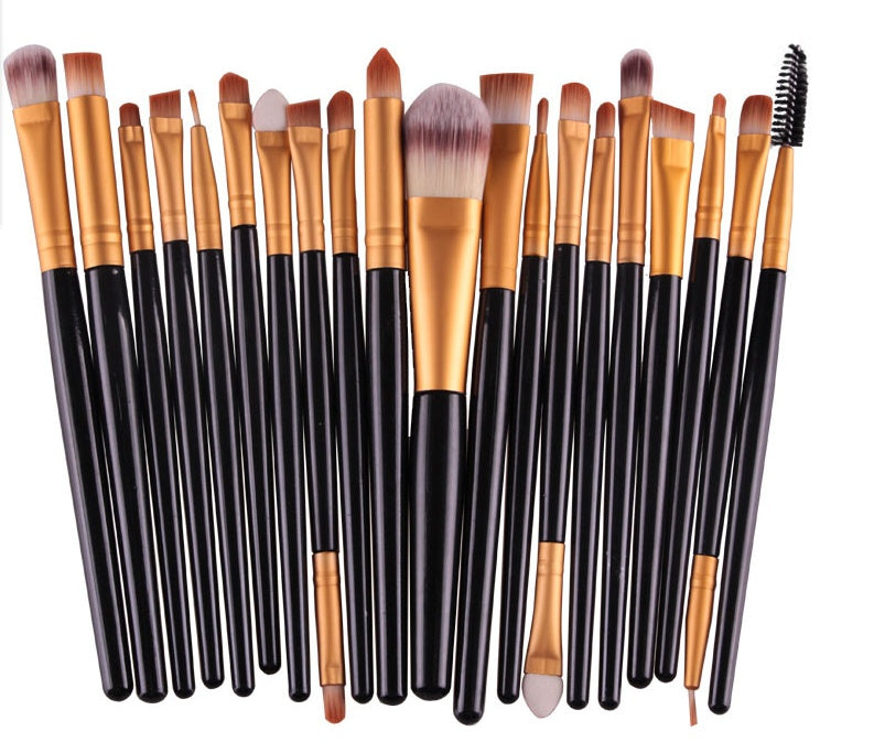 Makeup Brush Set – Loose Powder, Blush & Eyeshadow Brushes for Professional and Daily Use CJ