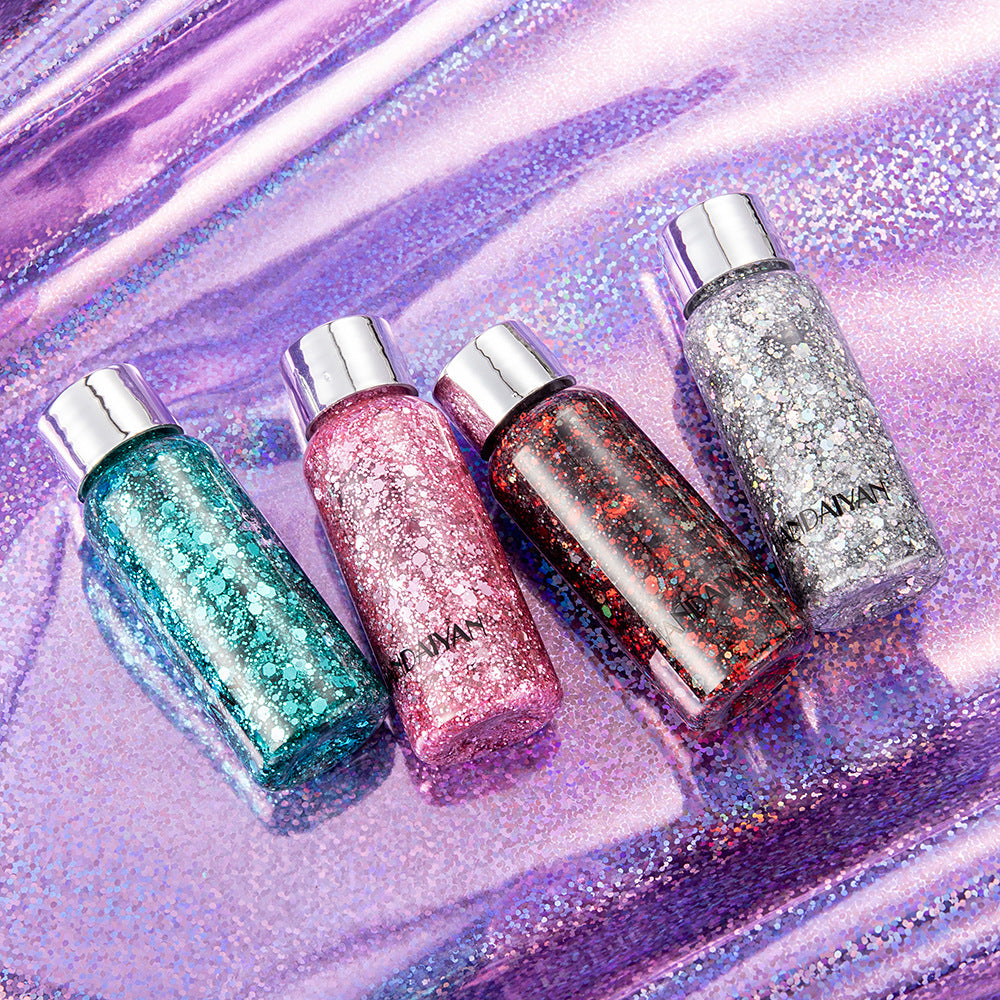 Multi-Purpose Glitter Gel – Eye, Nail, Hair, Body & Face Decoration