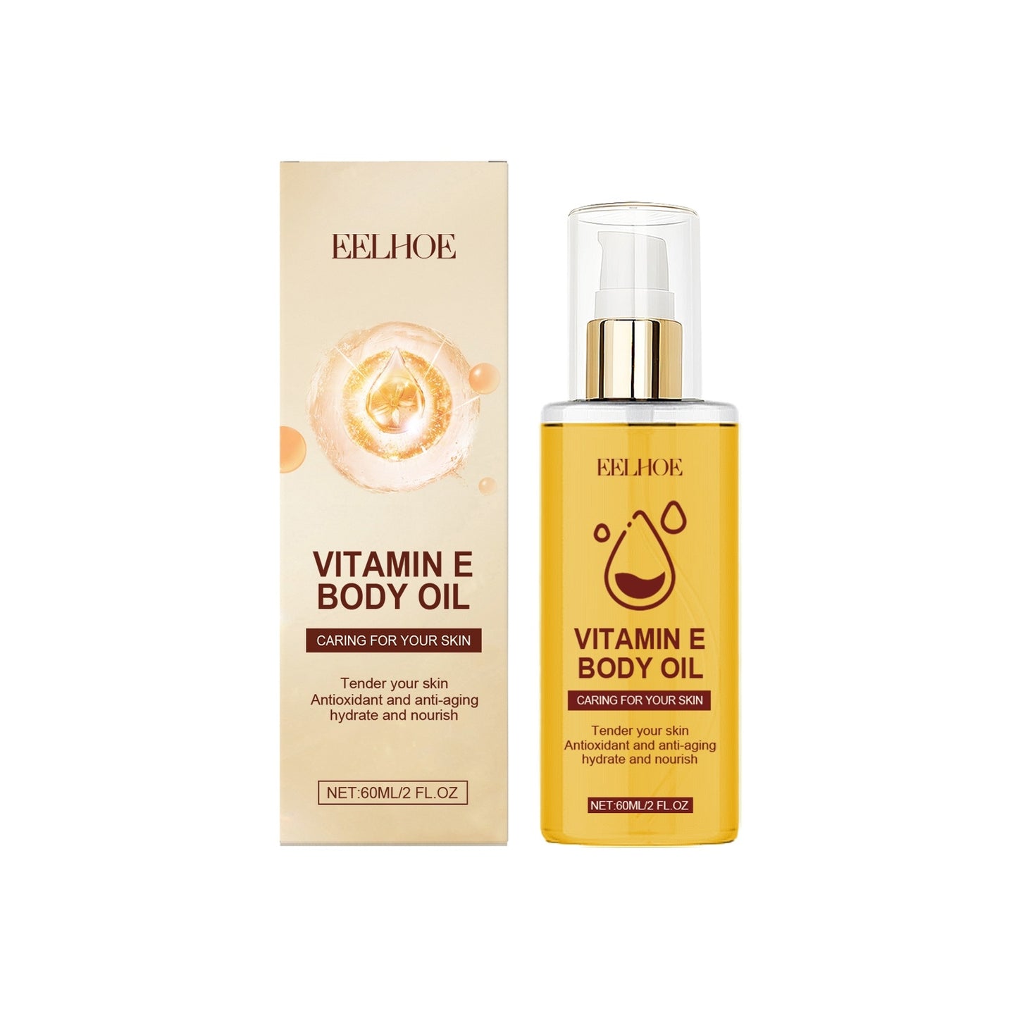 Vitamin E Body Oil – Deep Moisturizing & Skin Repair
