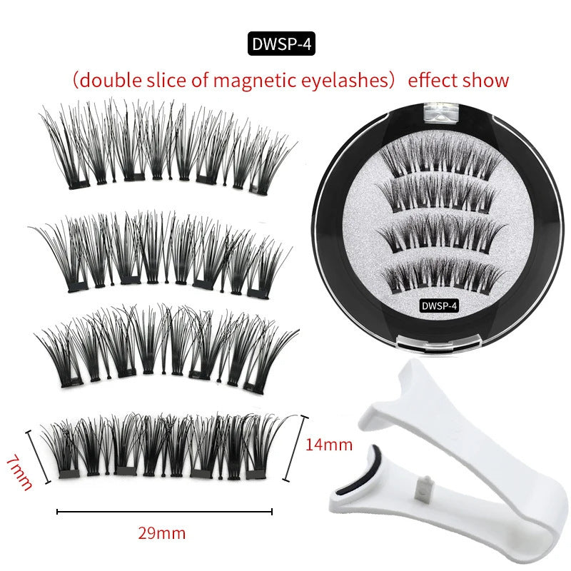 Magnetic False Eyelashes – Supernatural Look, Reusable Lashes
