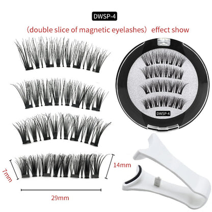 Magnetic False Eyelashes – Supernatural Look, Reusable Lashes