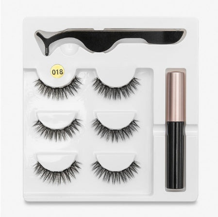 Magnetic False Eyelashes – Fashionable Pair with Secure Hold CJ