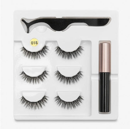 Magnetic False Eyelashes – Fashionable Pair with Secure Hold CJ