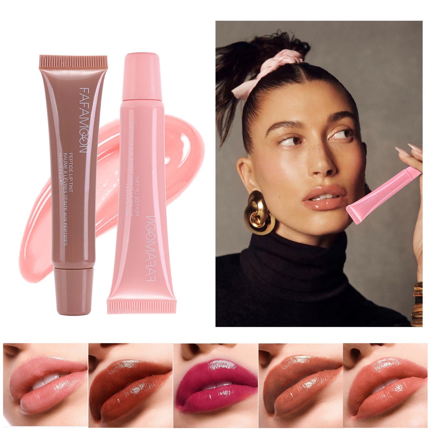 Glossy Waterproof Long-Lasting Lip Glaze – Shiny Mirror Finish Liquid