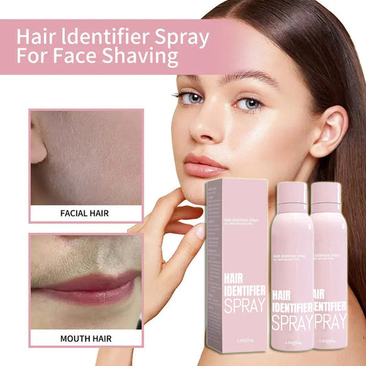 Hair Identifier Spray Set – Moisturizing Dermaplaner Spray for Face Shaving CJ