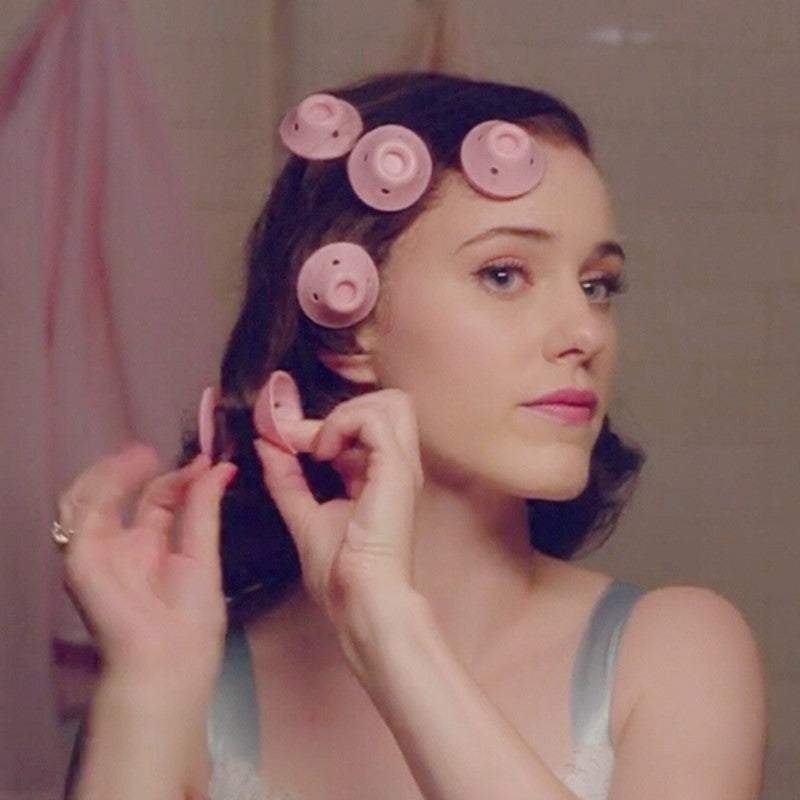 Soft Silicone Hair Rollers – Magic No-Heat Curling Hair Styling Tool CJ