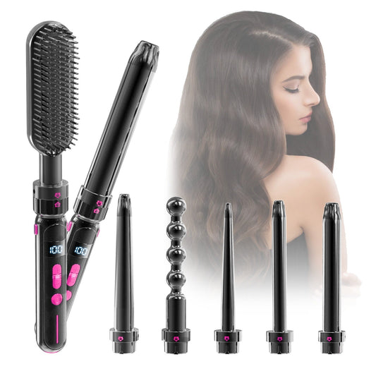 Safe Easy-to-Use Hair Curling Sticks – Multiple Shapes for Custom Curls CJ